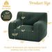 Bean Bag Chairs For Adults And Kids - Bean Bag Sofa With Tufted Soft Stuffed Filling For Living Room,Bedroom Accent Sofa Chair With Pocket_maomaolike.com