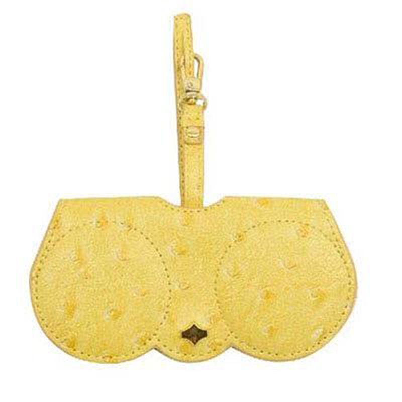 Unisex Ostrich print Glasses bag Portable Fashion Glasses bag Sunglasses Fashion protective case Glasses clip men's glasses bag_maomaolike.com