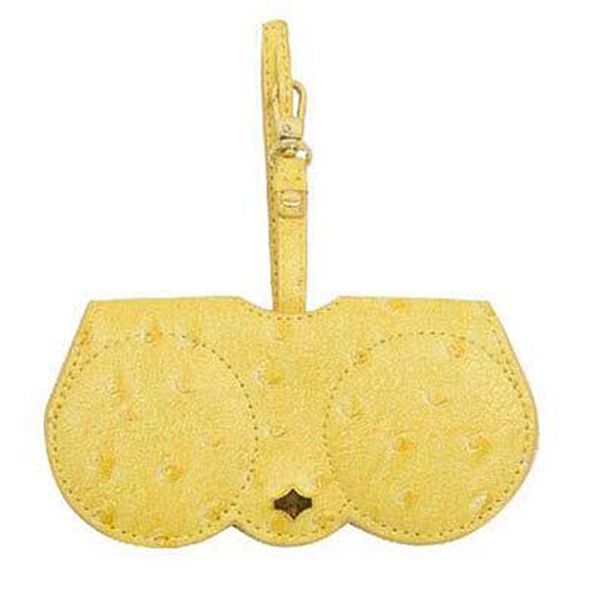 Unisex Ostrich print Glasses bag Portable Fashion Glasses bag Sunglasses Fashion protective case Glasses clip men's glasses bag_maomaolike.com