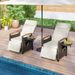 Patio Wicker Recliner Chair With Adjustable Backrest And Footrest_maomaolike.com