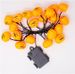 LED Pumpkin String Lights 11 FT Halloween Decoration Light Battery Operated With Timer Function For Halloween Thanksgiving Party Home Decoration_maomaolike.com