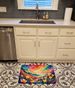 Freesia In Color Memory Foam Kitchen Mat Machine Washable Anti-Fatigue Mat Cushion Comfort Bath Mat Or Kitchen Rug_maomaolike.com
