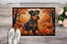 Airedale Terrier Fall Doormat Front Door Mat Indoor Outdoor Rugs For Entryway, Non Slip Washable Low Pile, 24H X 36W_maomaolike.com