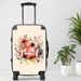 Football3 Luggage, 20/24/28 Inch Luggage, Carry-On, Custom Luggage, Luggage Set, Suitcase, Travel, Vacation, Cabin Suitcase, Custom Suitcase, Personalized Luggage_maomaolike.com