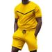 Men's Clothing round neck t-shirt short sleeve men's NK youth casual sports men's suit_maomaolike.com