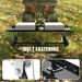 VEVOR Tow Behind Dethatcher, 48-inch Tow Dethatcher With 24 Spring Steel Tines, Lawn Dethatcher Rake For ATV Or Mower, Tow Behind Lawn Rake With Lift Handle For Garden Farm Grass_maomaolike.com