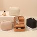Portable Japanese And Korean Style Toiletry Bag Storage Box Large Capacity Women's Makeup Pouch Water-Resistant_maomaolike.com