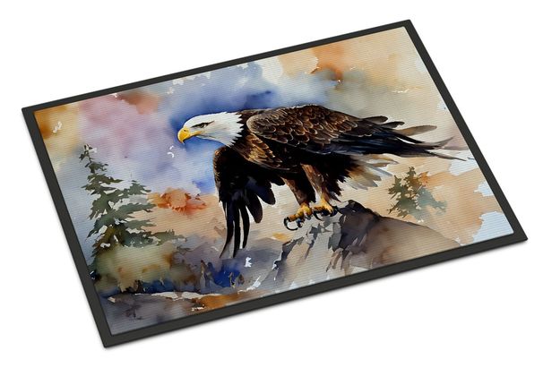 Eagle Doormat Front Door Mat Indoor Outdoor Rugs For Entryway, Non Slip Washable Low Pile, 24H X 36W_maomaolike.com