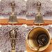 Brass Five-Pronged Vajra Three-Headed Demon-Subduing Pestle Handheld Home Living Room Ancestor Hall Bell Crafts Ornament Wholesale_maomaolike.com