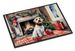 Sealyham Terrier Cozy Christmas Doormat Front Door Mat Indoor Outdoor Rugs For Entryway, Non Slip Washable Low Pile, 24H X 36W_maomaolike.com