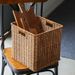 Desktop Woven Large Capacity For Living Room Snacks Miscellaneous Items Bathroom Dirty Clothes Storage Cabinet Organizer_maomaolike.com