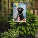 Black Labrador Retriever Happy Birthday Garden Flag Mailbox Flag Decorative Yard Flag Banner Outside Patio Artwork Yard Flower Beds, Garden Size, Multicolor_maomaolike.com
