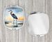 Blue Heron Barely Lit Sky Compact Mirror Decorative Travel Makeup Mirror For Women Girls Gifts Pocket Makeup Mirror Folding Handheld_maomaolike.com