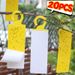 10-20PCS Catcher Boards With Windproof Hook Orchard Greenhouse Strong Adhesive Sticky Traps Bugs Flying Insect Sticker_maomaolike.com
