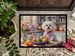 Decorating Easter Maltese Doormat Front Door Mat Indoor Outdoor Rugs For Entryway, Non Slip Washable Low Pile, 24H X 36W_maomaolike.com