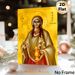 Saint Mary Of Bethany Painting Poster, Warm-toned Icon-style Religious Poster, Serene Spiritual Decor Ideal For Home And Prayer Spaces_maomaolike.com