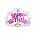 Birthday Crown Headband Happy Birthday Accessory Decoration Gift Grevosea13cm*9cm*13cm 12pcs_maomaolike.com