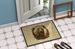 Komondor Christmas Flowers Doormat Front Door Mat Indoor Outdoor Rugs For Entryway, Non Slip Washable Low Pile, 24H X 36W_maomaolike.com