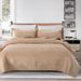 Quilted Crystal Fleece Bedspread - European Style Lightweight Blanket With Cotton Filling_maomaolike.com