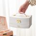Double-layer Lockable Drawer-style For Earrings And Accessories, Storage Box, Children's Gift Jewelry Box_maomaolike.com