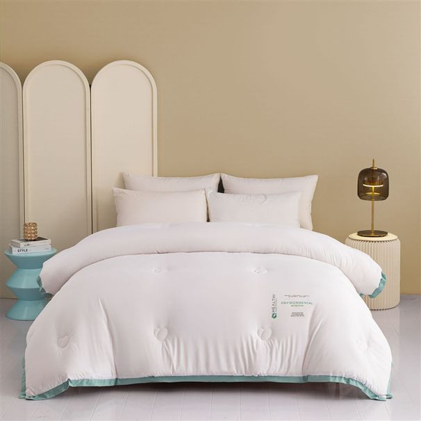 Soybean Fiber Thickened Warm Core Four Seasons Cotton Dormitory Single Autumn Winter Gift Quilt_maomaolike.com