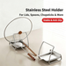 New Stainless Steel Kitchen Countertop Storage Rack, Cutting Board Holder, Pot Lid Organizer_maomaolike.com