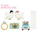 5Pcs Wedding Theme Party Yard Signs With Stakes Pigeon Ring Camera Pattern Road Decoration Wedding Reception Plastic Welcome Sign Large Bridal Shower Party Backdrop Photo Booth Props For Wedding Decor_maomaolike.com