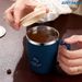 350ML 304 Stainless Steel Double-layer Insulated Cups Water With Sealing Lid Handle Coffee Cup Leak-proof Thermos Bottle_maomaolike.com