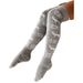 Christmas Autumn and Winter Snowflake Elk Long Knitted Over the Knee Stacked Socks Women 020_maomaolike.com