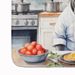 Neapolitan Mastiff The Chef Memory Foam Kitchen Mat Machine Washable Anti-Fatigue Mat Cushion Comfort Bath Mat Or Kitchen Rug_maomaolike.com