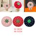 Hot Sale Hat Xmas Cap Lady French Beret for Festival Traveling Christmas_maomaolike.com