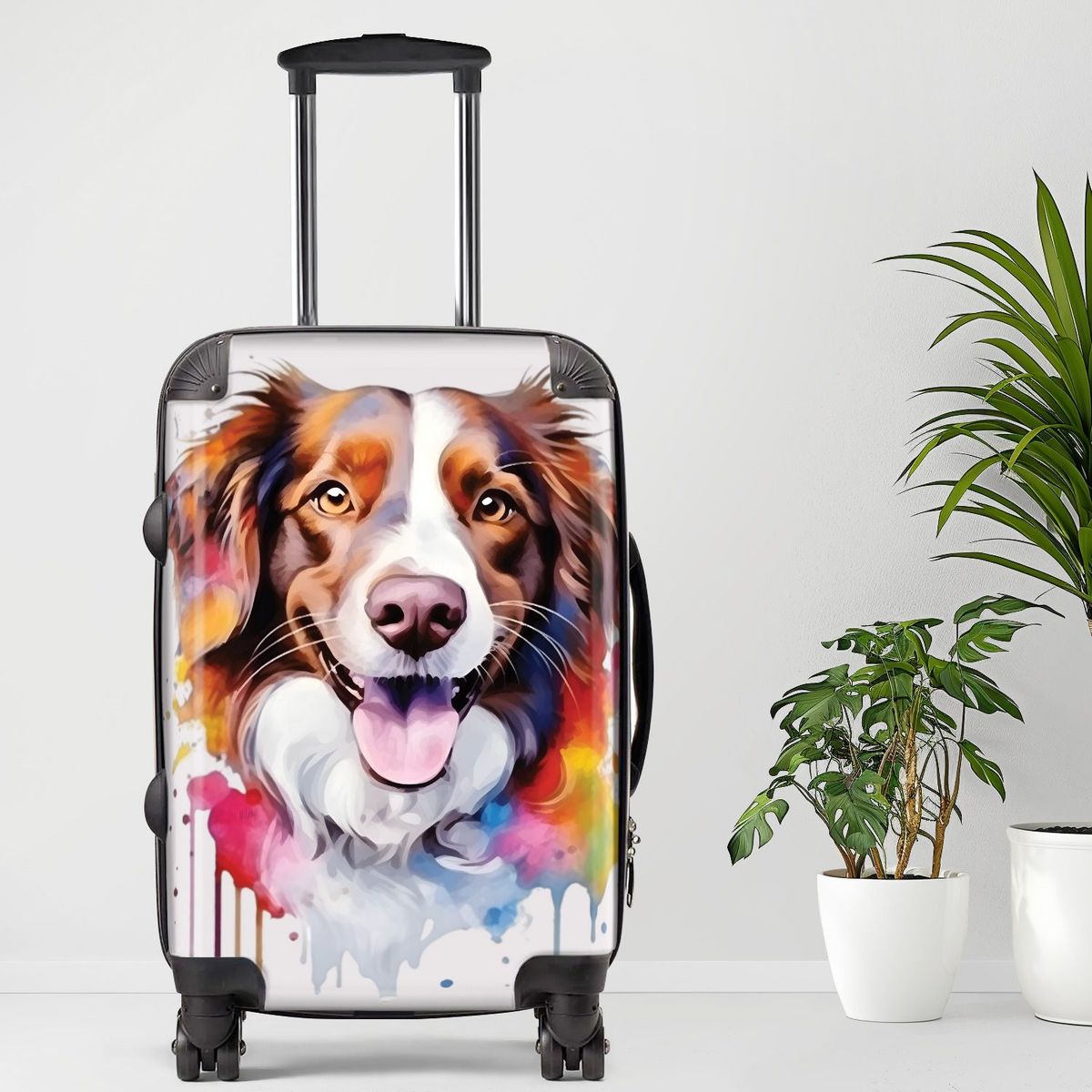 Ausky Luggage20/24/28 Inch Luggage, Carry-On, Custom Luggage, Luggage Set, Suitcase, Travel, Vacation, Cabin Suitcase, Custom Suitcase, Personalized Luggage_maomaolike.com