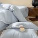 Vintage Original Cotton Gauze Four-Piece Three-Dimensional Double Layer Ruffled Edge Bedding Washable Set_maomaolike.com