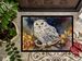 Snowy Owl Doormat Front Door Mat Indoor Outdoor Rugs For Entryway, Non Slip Washable Low Pile, 24H X 36W_maomaolike.com
