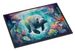 Manatee In A Dreamscape Doormat Front Door Mat Indoor Outdoor Rugs For Entryway, Non Slip Washable Low Pile, 24H X 36W_maomaolike.com
