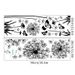 Small Size Black Dandelion Sofa Bedroom Background Wall Living Room TV Decoration Self-Adhesive Sticker_maomaolike.com