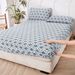 2025 New Taffeta Velvet Single Piece Milk Coral Cover Mattress Protector Winter Fleece Bed Sheet_maomaolike.com