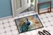 Peacock Doormat Front Door Mat Indoor Outdoor Rugs For Entryway, Non Slip Washable Low Pile, 24H X 36W_maomaolike.com