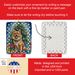 Finnish Spitz Christmas Reindeer Porcelain Ornament Christmas Tree Hanging Decorations For Home Christmas Holiday, Rectangle, Gift, Multicolor_maomaolike.com