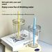 450ML Summer High-value Milk Tea Straw Plastic Transparent Multi-color Thickened Coffee Office Water Cup_maomaolike.com