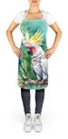 Cockatoo Apron Cooking Kitchen Server Baking Crafts Gardening For Adult Women Men, Unisex, Large, Multicolor_maomaolike.com
