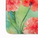Carnations In Watercolor Memory Foam Kitchen Mat Machine Washable Anti-Fatigue Mat Cushion Comfort Bath Mat Or Kitchen Rug_maomaolike.com