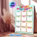 Birthday Tracker Painting Poster, Vibrant Festive Styled Poster, Practical For Recording Monthly Birthdays, Ideal For Office, Club Or Common Area_maomaolike.com