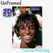 Eritrean Smile Painting Poster, Warm-toned Realistic Portrait Poster, Captures Authentic Cheerful Vibe, Ideal For Home Wall Decor, Living Room And_maomaolike.com