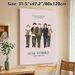 Sing Street Themed Painting Poster, Minimalist Flat Character Illustration Poster, Stylish Nostalgic Design With Inspiring Movie Quote, Ideal For_maomaolike.com