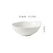 Ceramic Soup Large Rice Household Fruit Salad Snail Noodle High-Value Breakfast Oatmeal Bowl_maomaolike.com