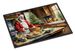 Cookies With Santa Claus Weihnachtsmann Doormat Front Door Mat Indoor Outdoor Rugs For Entryway, Non Slip Washable Low Pile, 24H X 36W_maomaolike.com