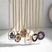 Cute Eyes Heart Palm Zodiac Signs Necklace For Women Double Sided Enamel Star Pendant Collar Gold Color Stainless Steel_maomaolike.com