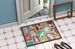 Lots Of White Standard Poodle Doormat Front Door Mat Indoor Outdoor Rugs For Entryway, Non Slip Washable Low Pile, 24H X 36W_maomaolike.com