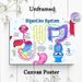Digestive System Educational Painting Poster, Vibrant Cartoon-style Human Digestive System Illustration Poster, Informative Learning Tool With Clear_maomaolike.com